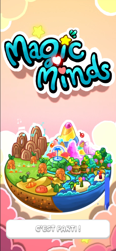 Aperçu Magic Minds dans un iPhone